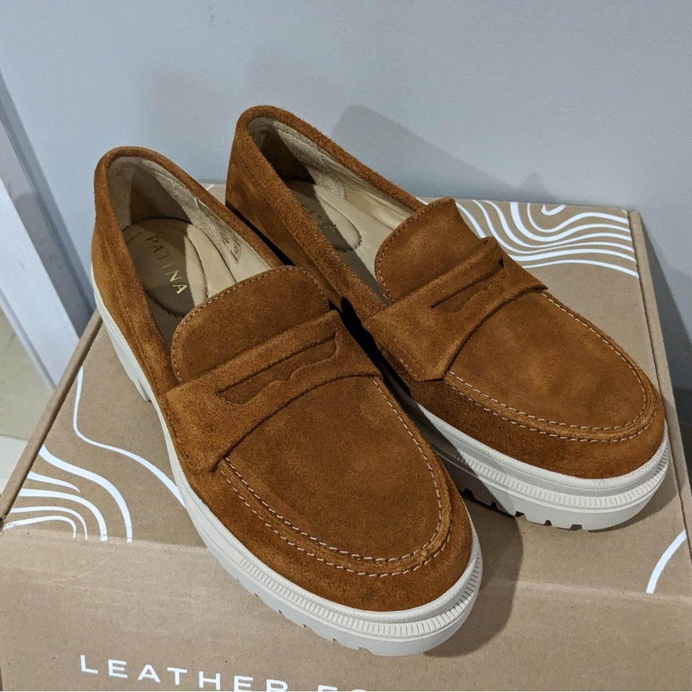 Brand new Portland Leather Zoe Chunky Loafer